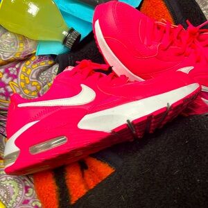 Bright pink Nike Air Max